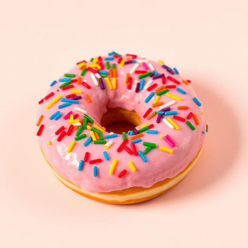 Strawberry Sprinkle Donut